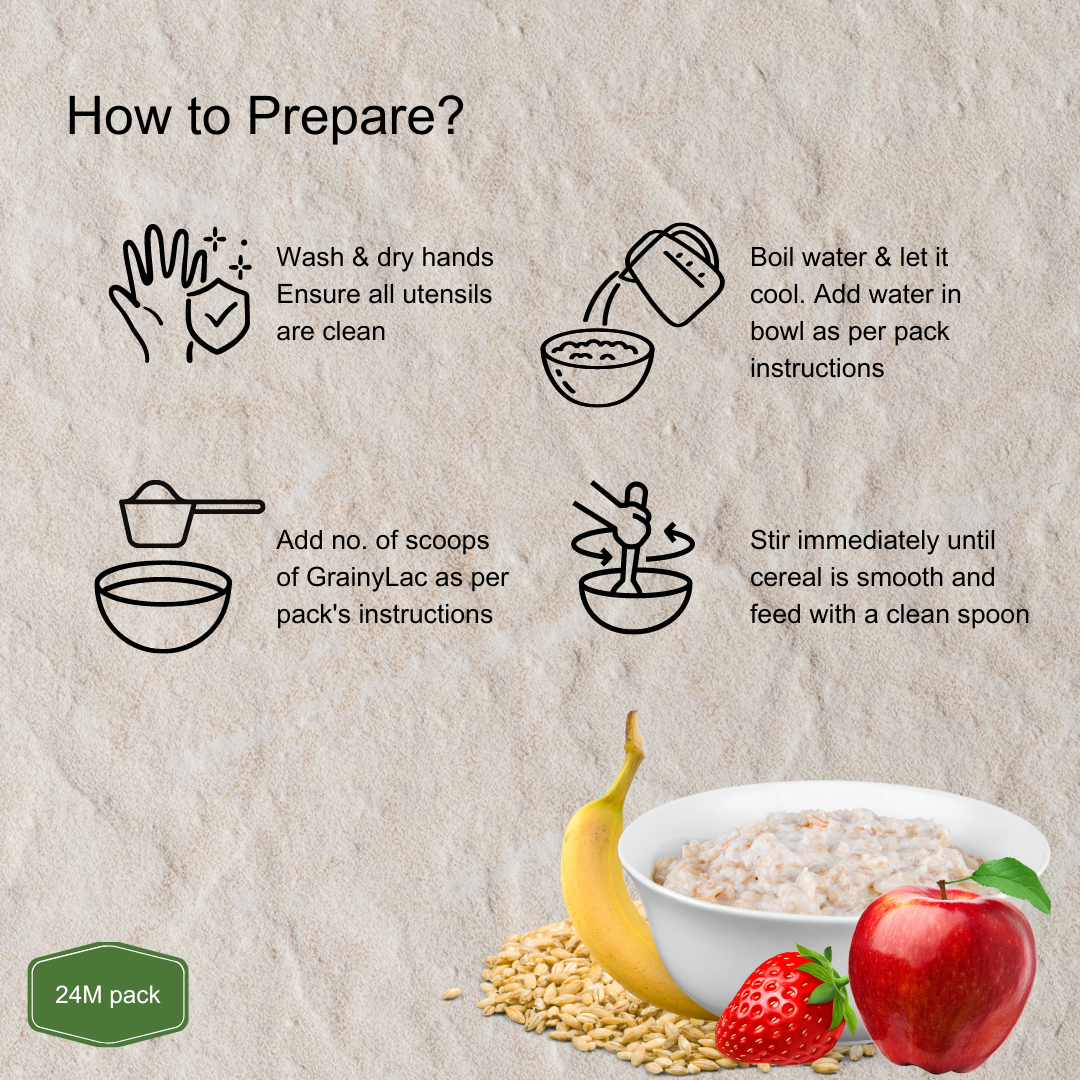 BABYMEAL 24M+ Multi Grain Multi Fruit with Milk