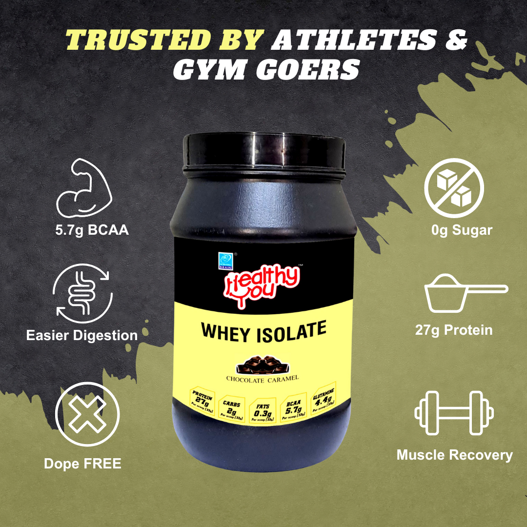 Healthy You Whey Isolate- With 20% Natural BCAA