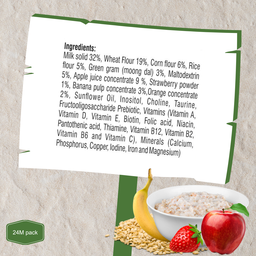 BABYMEAL 24M+ Multi Grain Multi Fruit with Milk