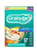 GrainyLac Multi Grain Multi Fruit With Milk 10 Months + (Stage 3) 300g