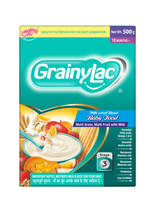 GrainyLac Multi Grain Multi Fruit With Milk 10 Months + (Stage 3) 300g