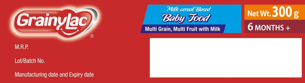 GrainyLac Multi Grain Multi Fruit 300g