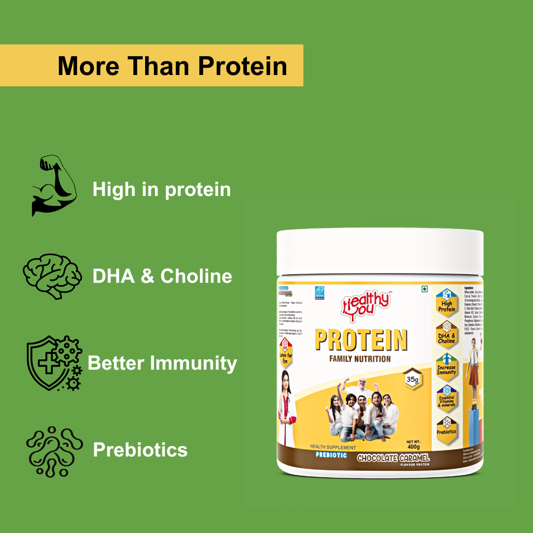 Healthy You Protein –  Family Nutrition Fewer Carbohydrate & Double Protein