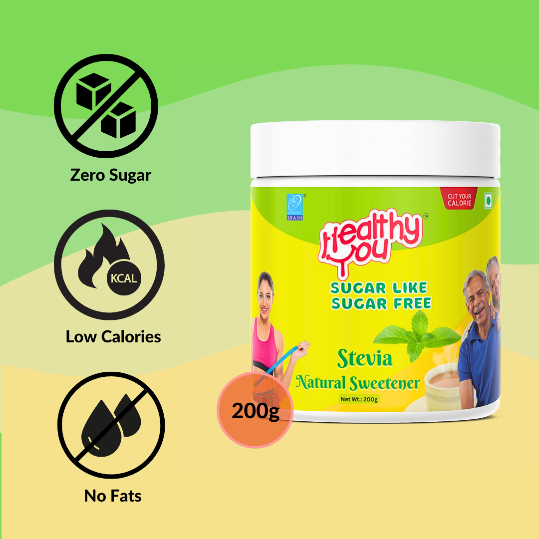 Healthy You Sugar Like Sugar Free Stevia Natural - 300 g