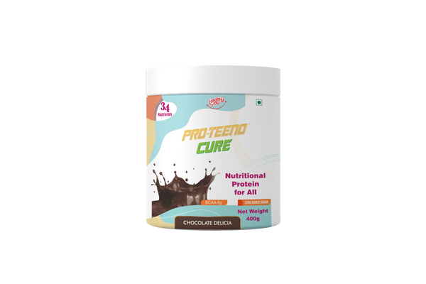 Pro-teeno Cure - Hospital Nutrition - Diabetic, Oncology and Post Surgery Recovery - Chocolate 400g
