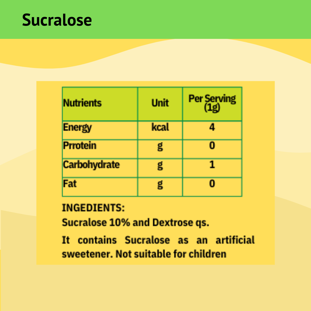 Healthy You Sugar Like Sugar Free Sucralose