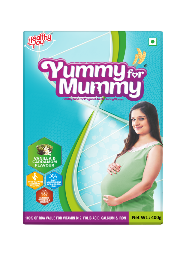 Yummy for Mummy - Pregnant and Lactating Women Supplement - Vanilla Cardamum 400g
