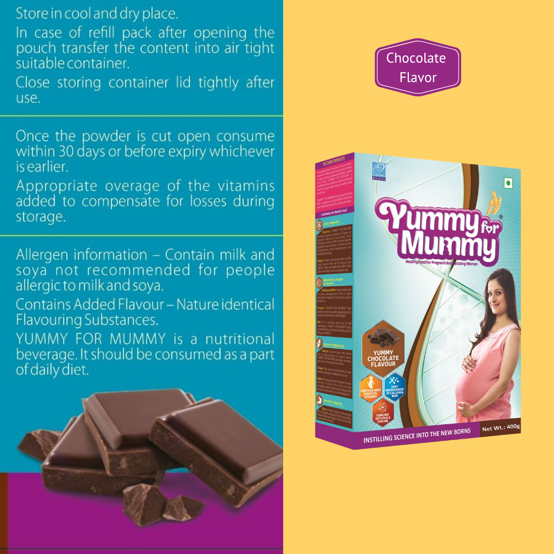 Yummy for Mummy, Health Drink for Pregnant & Lactating Women
