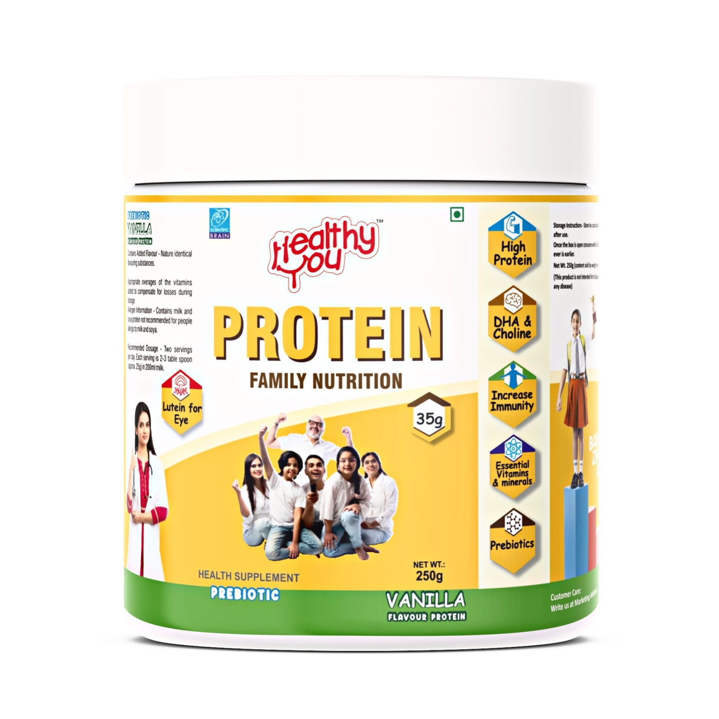 Healthy You Protein –  Family Nutrition Fewer Carbohydrate & Double Protein