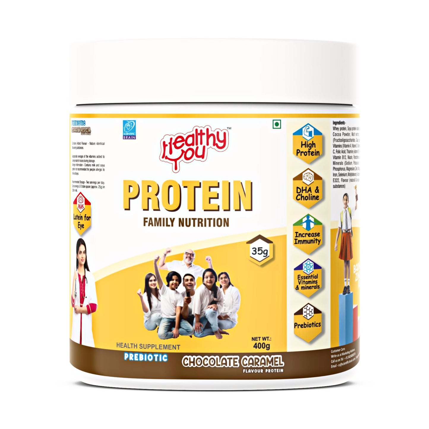 Healthy You Protein –  Family Nutrition Fewer Carbohydrate & Double Protein