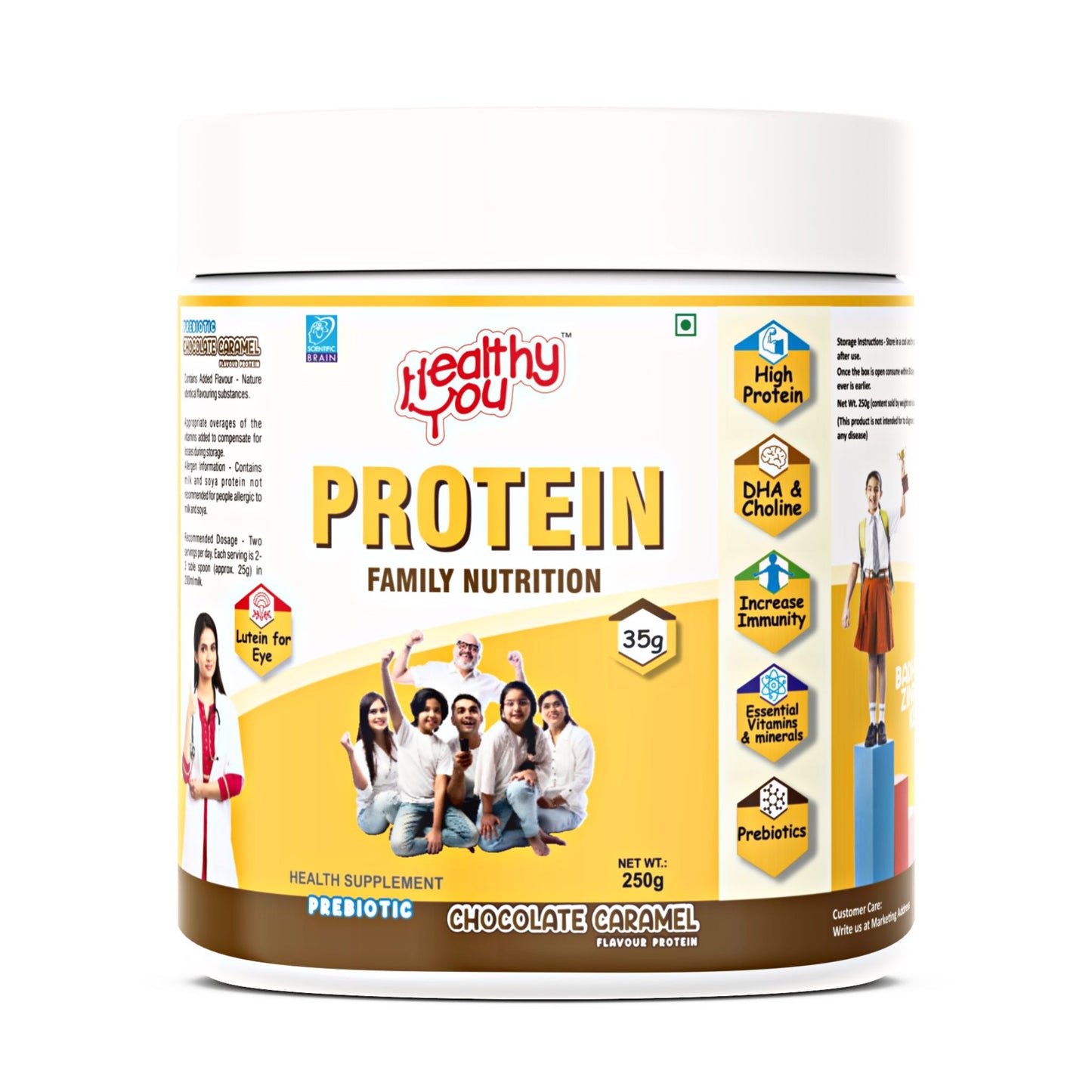 Healthy You Protein –  Family Nutrition Fewer Carbohydrate & Double Protein