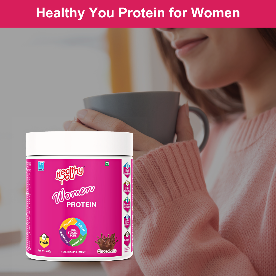 Healthy You Women Protein- Helps in bone & muscle strength for women above 30s